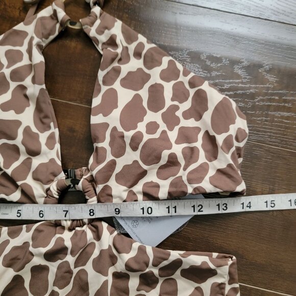 Free People x Its Now Cool The Ring Freesia One piece Swimsuit Womens M Beach - Picture 5 of 7